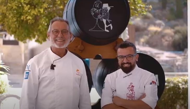 manger à Malaga bodega El Pimpi
