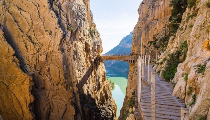 Eating out in Ardales Caminito del Rey