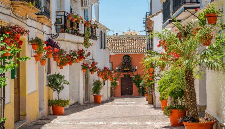 Spaziergang durch Estepona