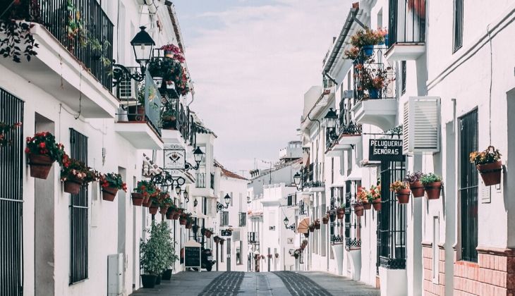 pueblos blancos de interior Mijas