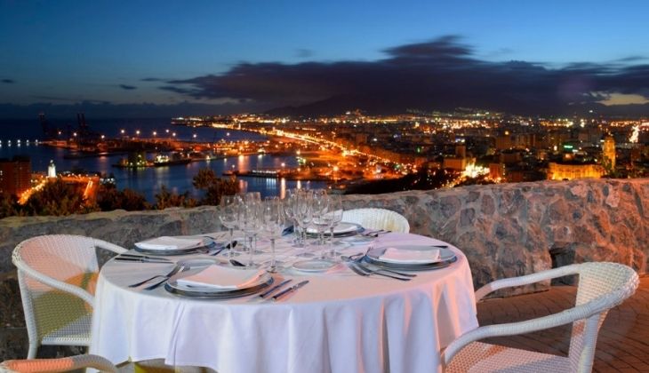 where to eat out in malaga romantic