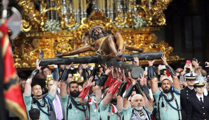 qué día es la procesión de los legionarios en málaga